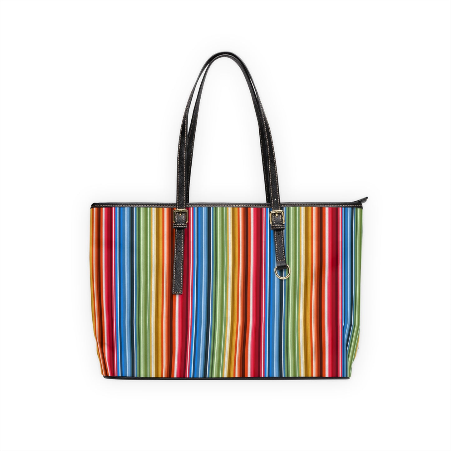 Frida Serape Faux Leather Shoulder Bag