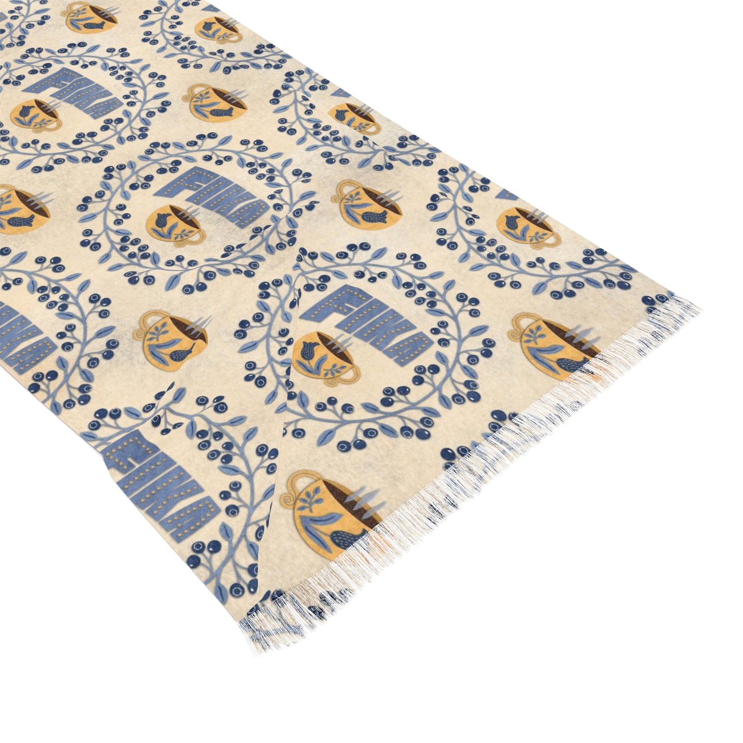 FIKA Coffee Art Light Scarf