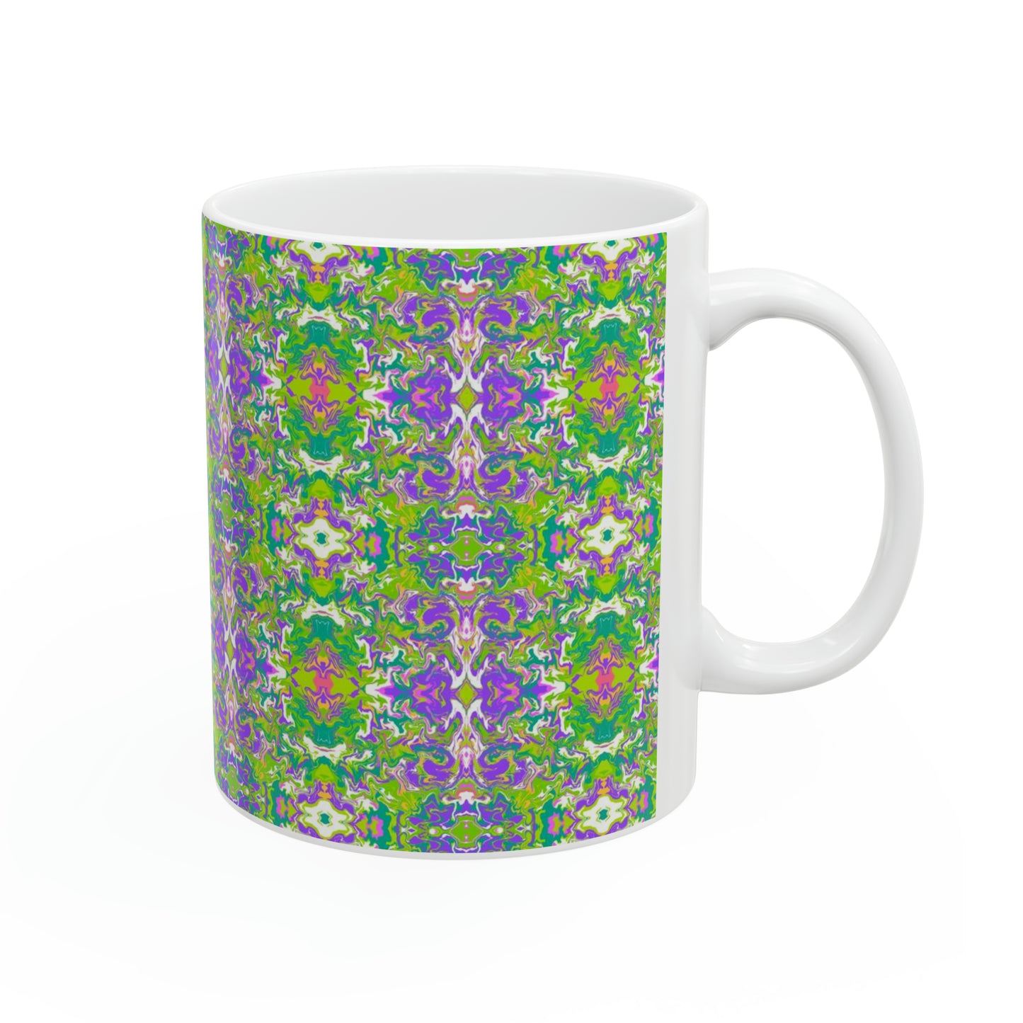 Boho Spring Garden Mug Ceramic Mug 11oz