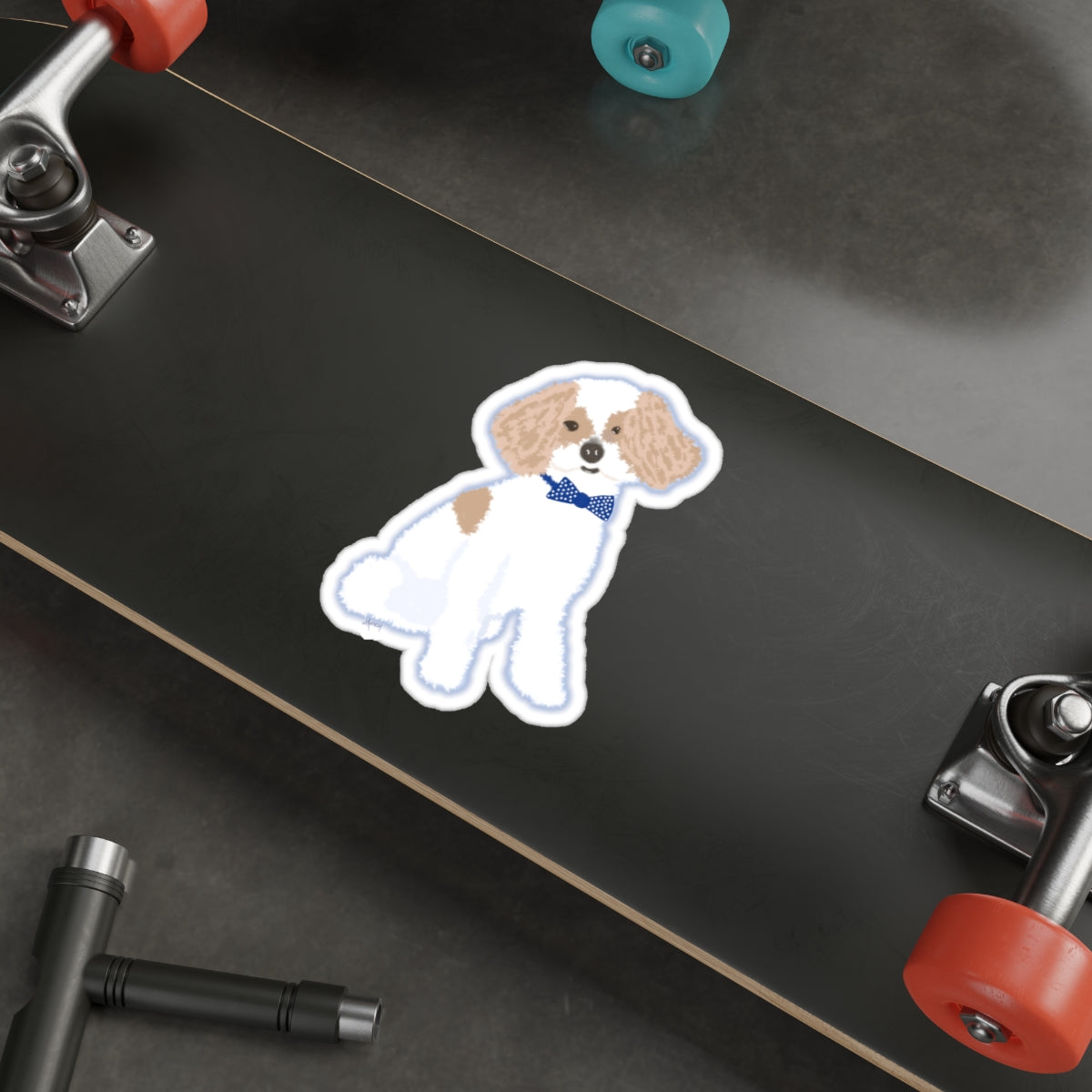 Pico the Maltipoo Die Cut Sticker