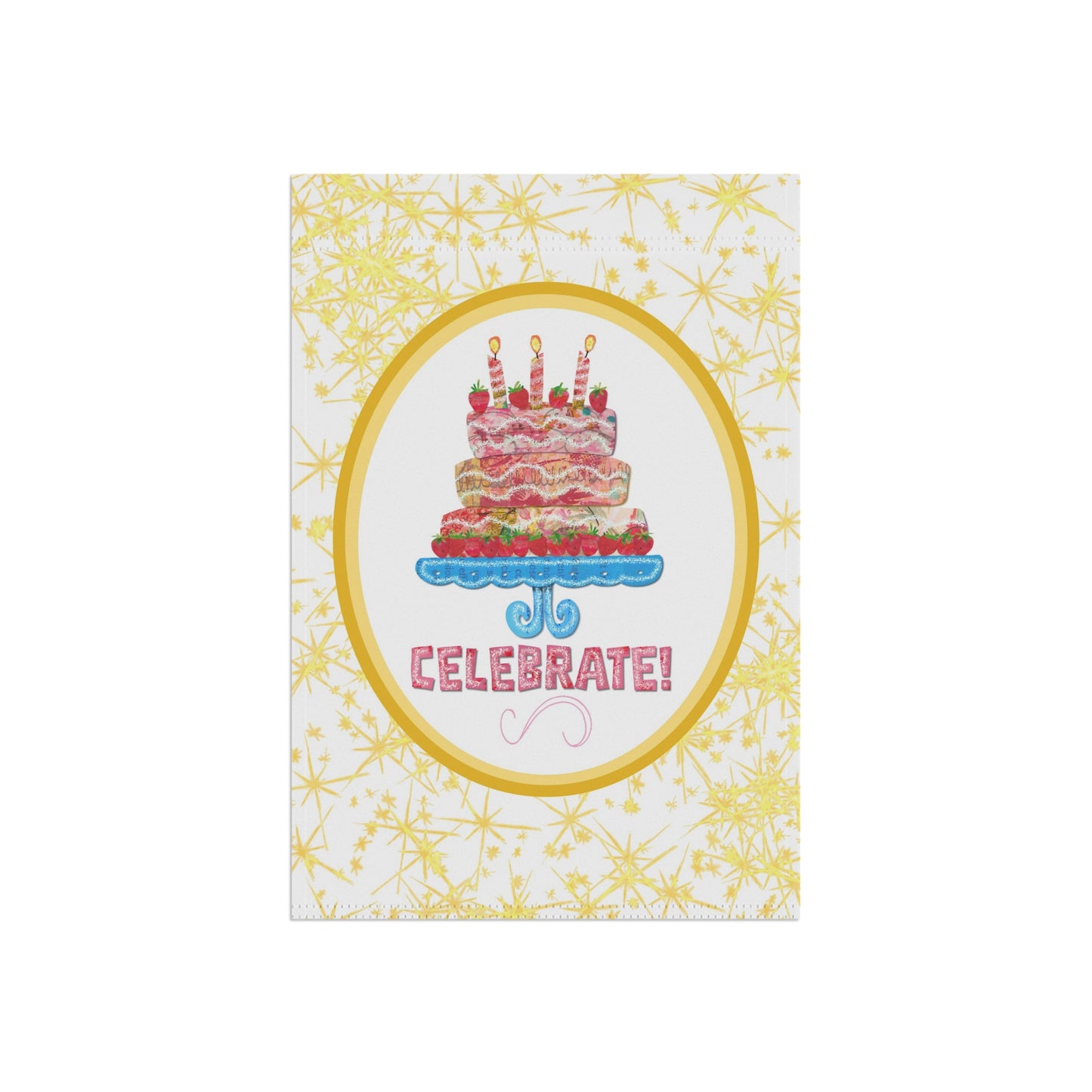 Celebrate! Collage Garden Banner