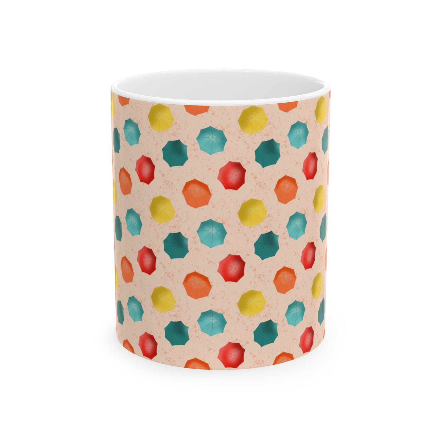 Beach Umbrellas Ceramic Mug 11oz