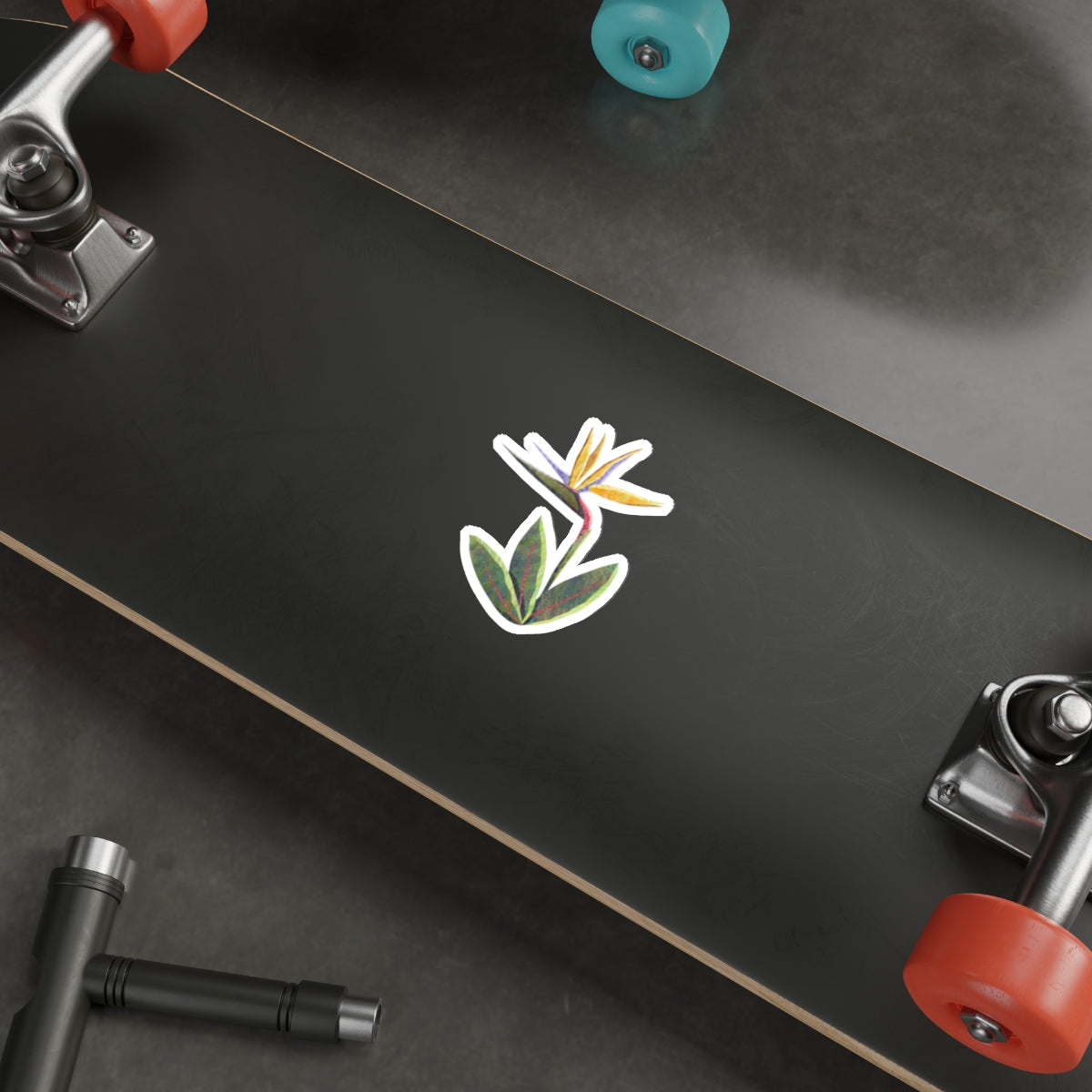 Bird of Paradise Die-Cut Stickers