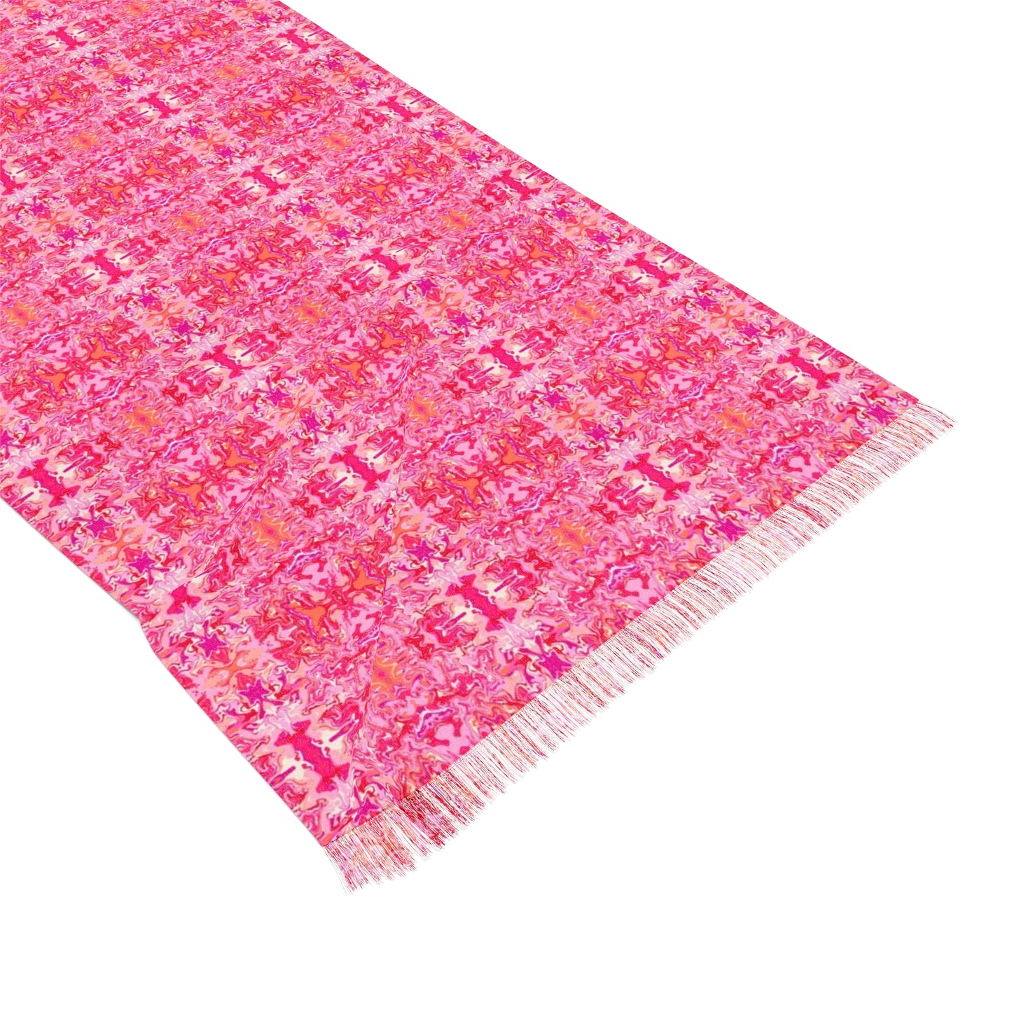 Boho Bougainvillea Garden Light Scarf