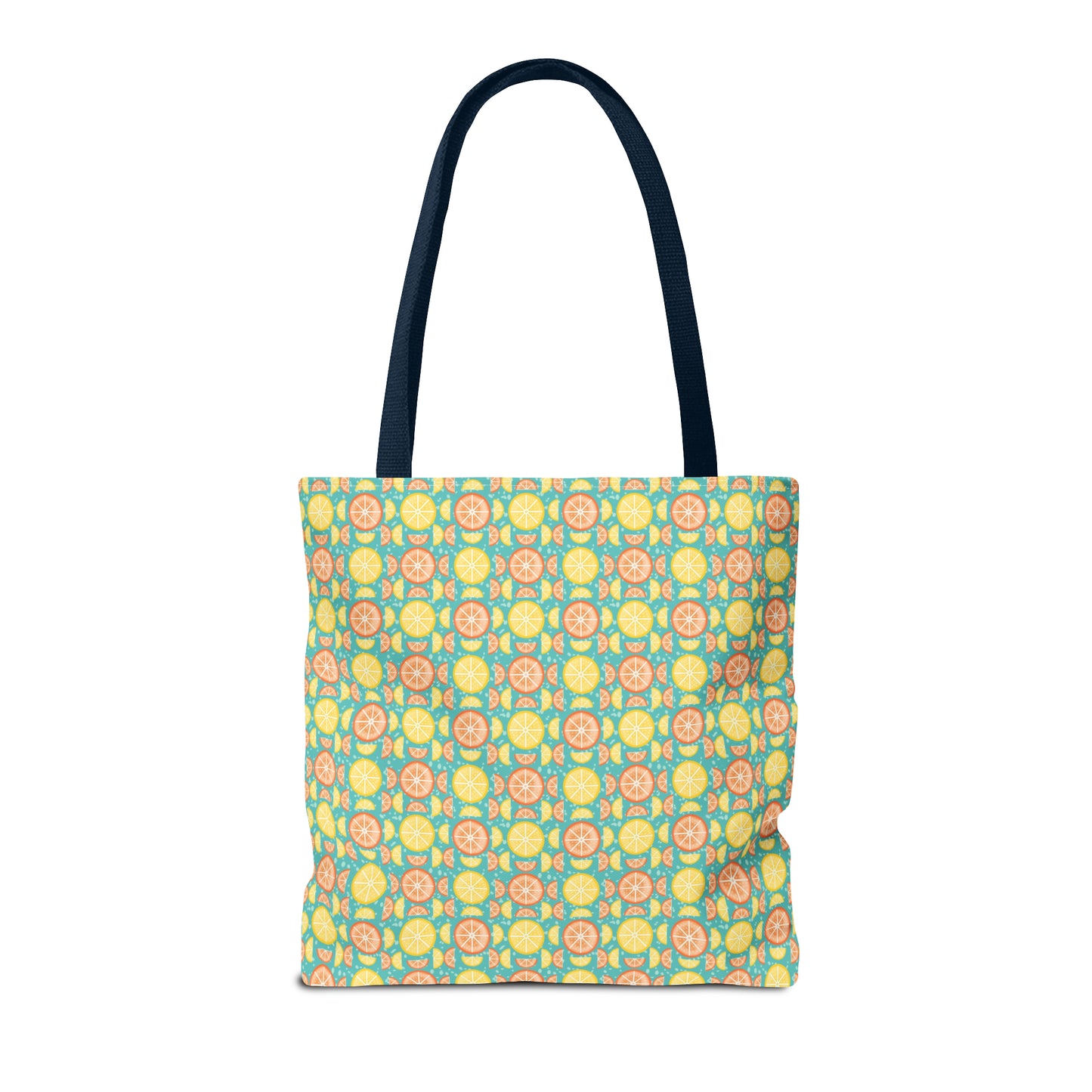 Citrus Slices Geometric Tote Bag - Carry Your Essentials in Style