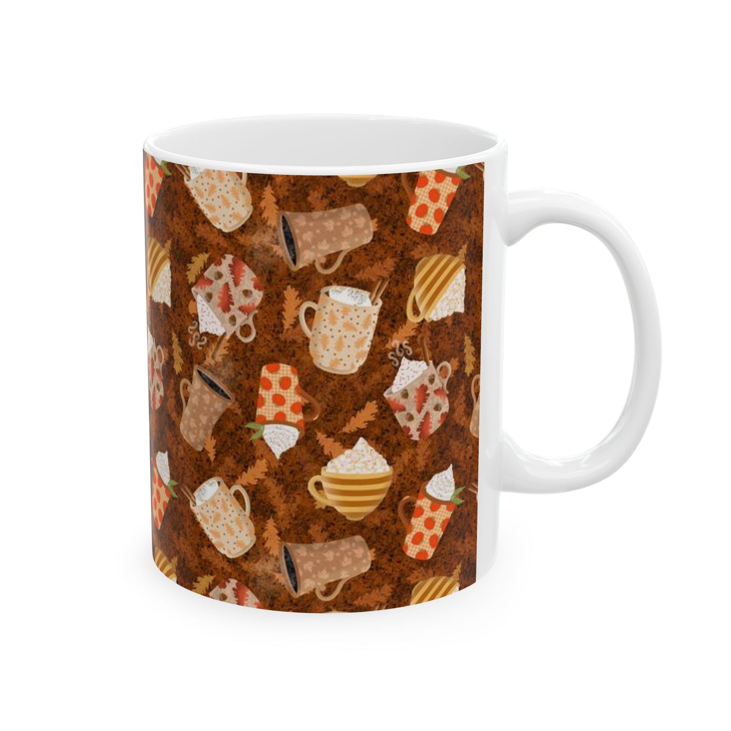 Cozy Fall Mugs Ceramic Mug 11oz