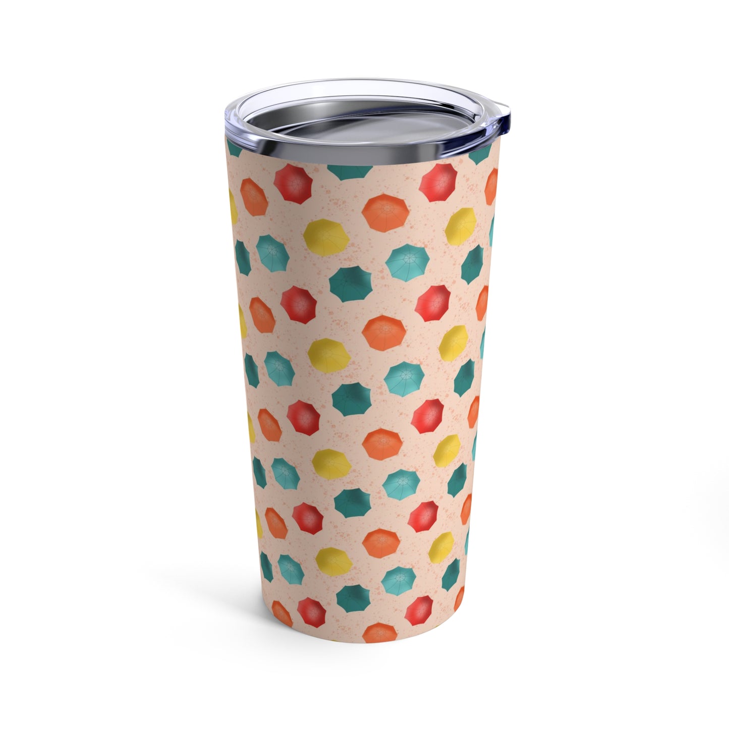 Beach Umbrellas Tumbler 20oz