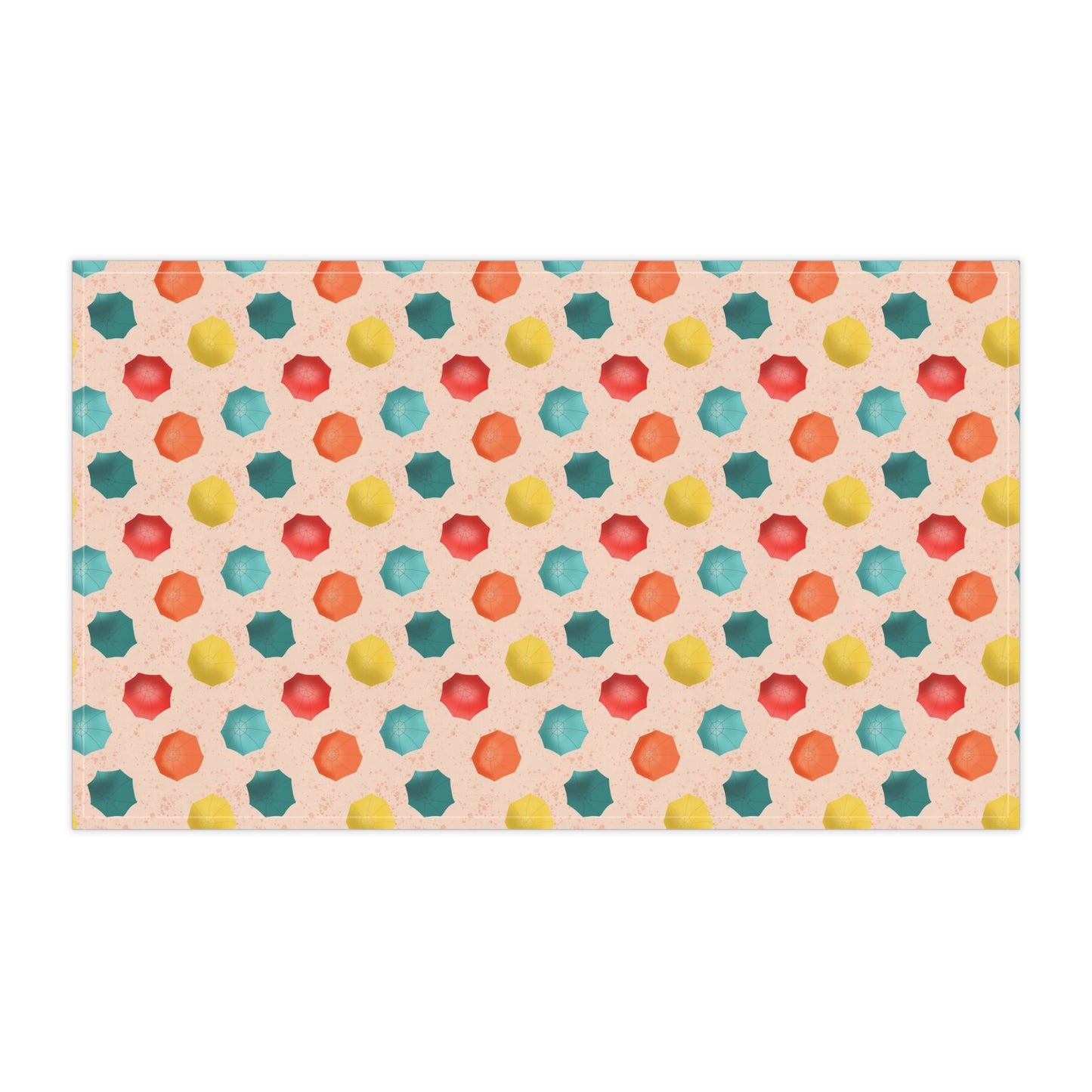 Beach Umbrellas Kitchen Towel