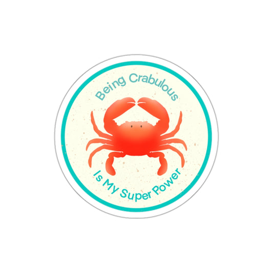 Crabs - Crabulous Die-Cut Stickers