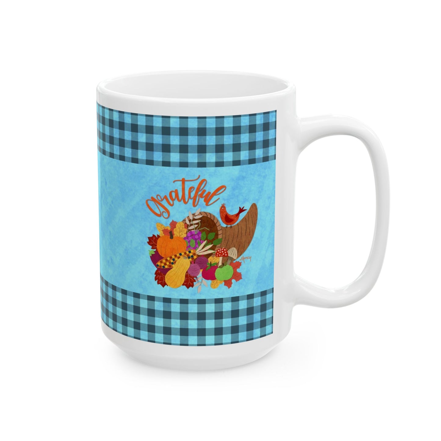 Cornucopia Collage Ceramic Mug 11oz & 15oz