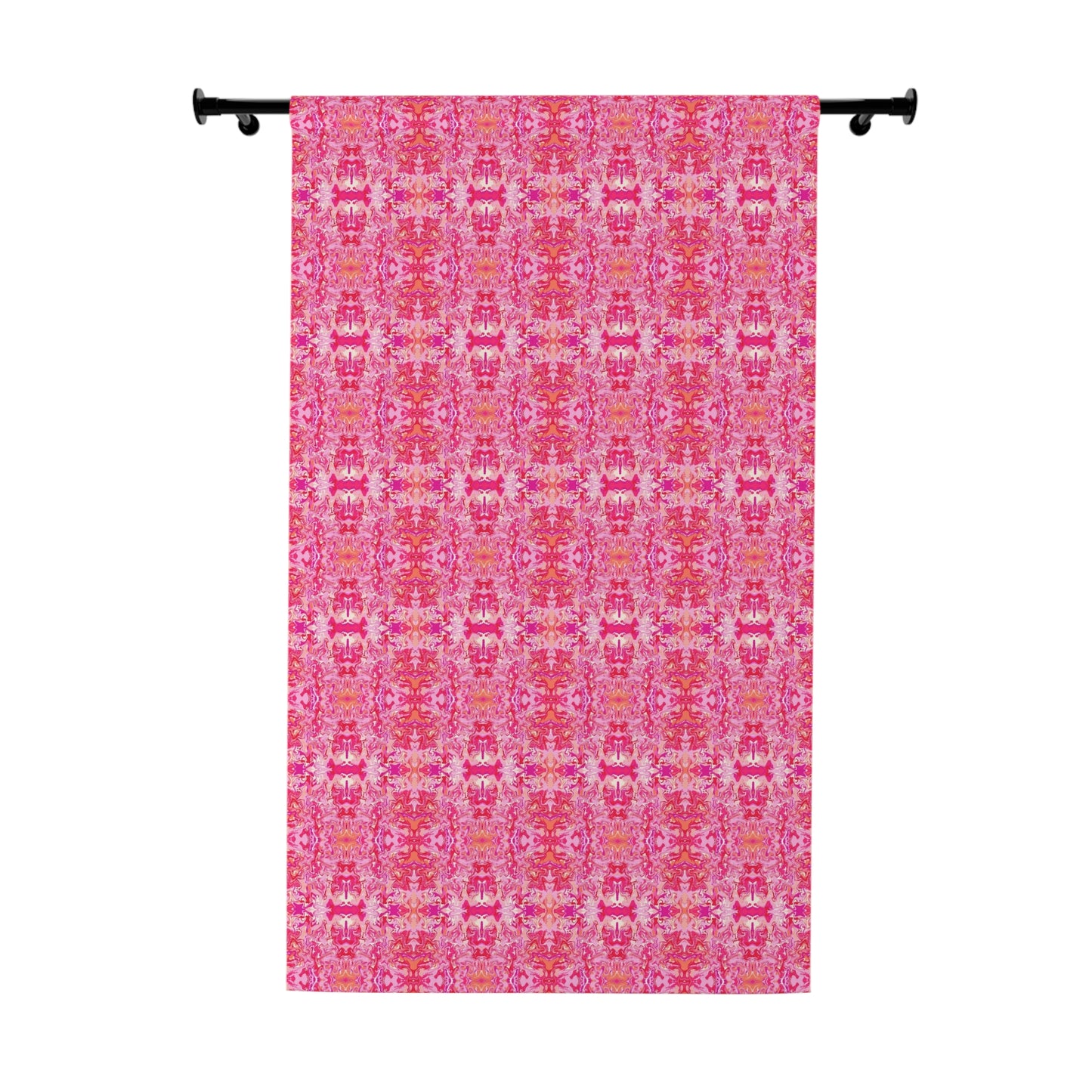 Boho Bougainvillea Garden Blackout Curtain Panel