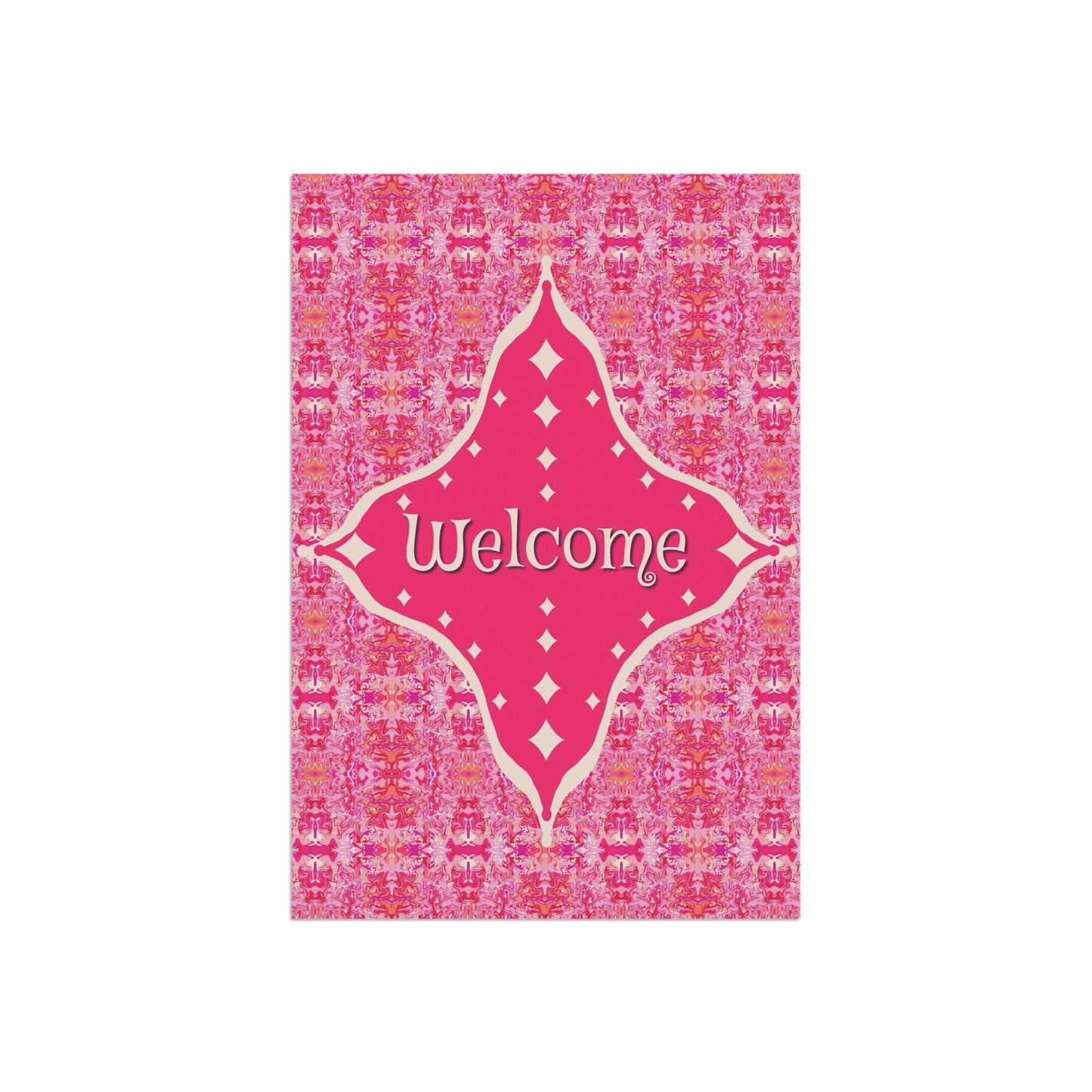 Boho Bougainvillea Garden - Garden Banner