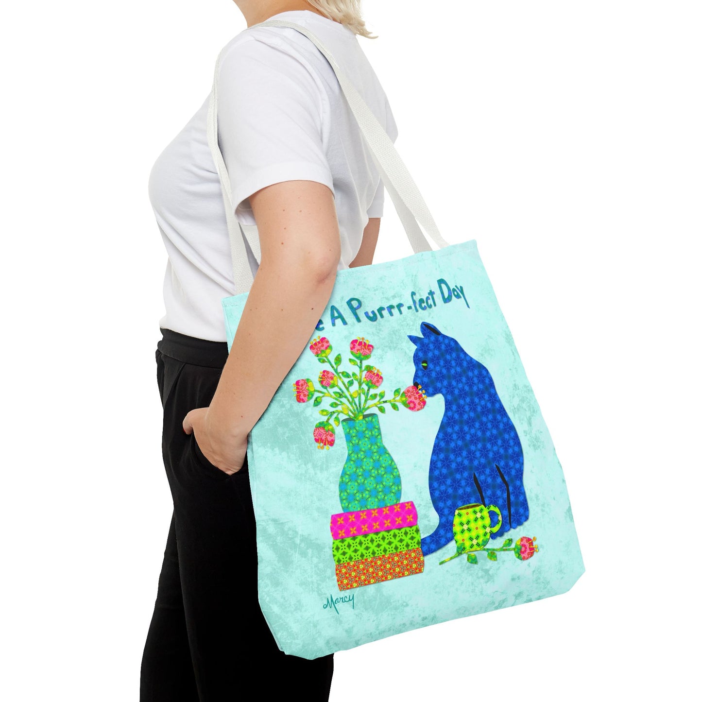 Cat Collage Tote Bag