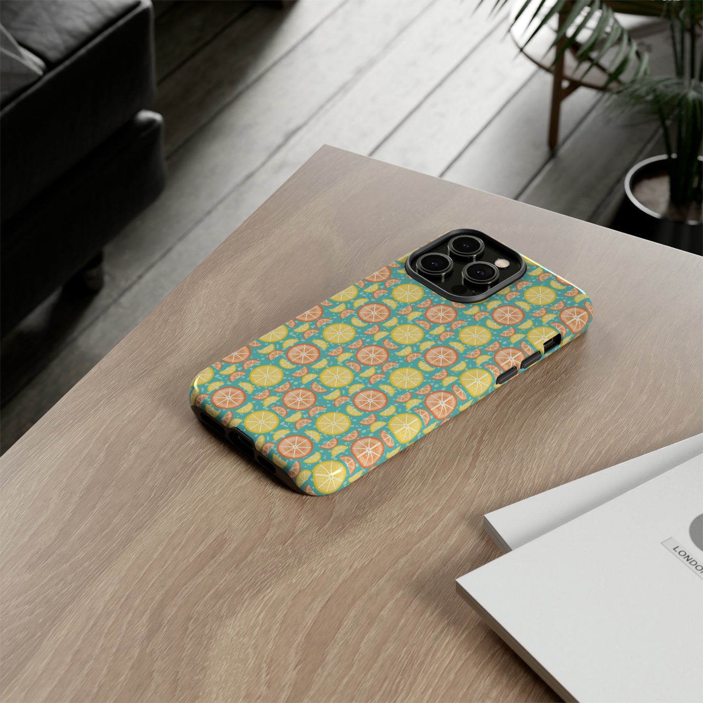 Citrus Slices Tough Phone Case - Protect Your Device with Style