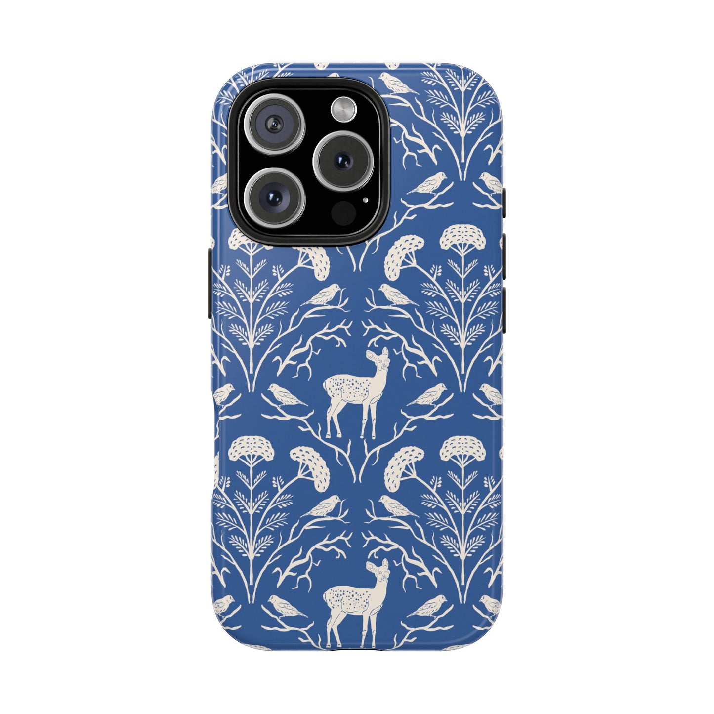 Appalachian Yarrow, Deer and Goldfinches Tough Phone Cases