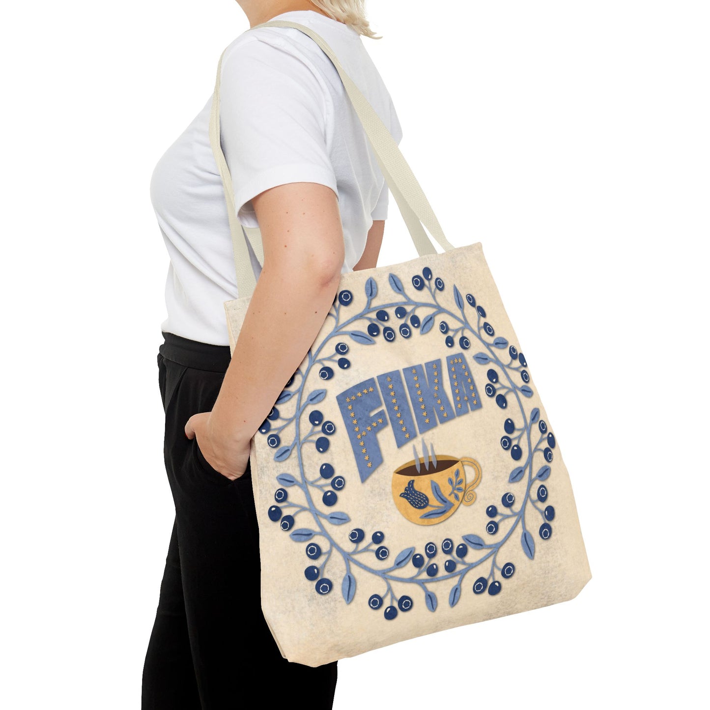 FIKA Coffee Art Tote Bag