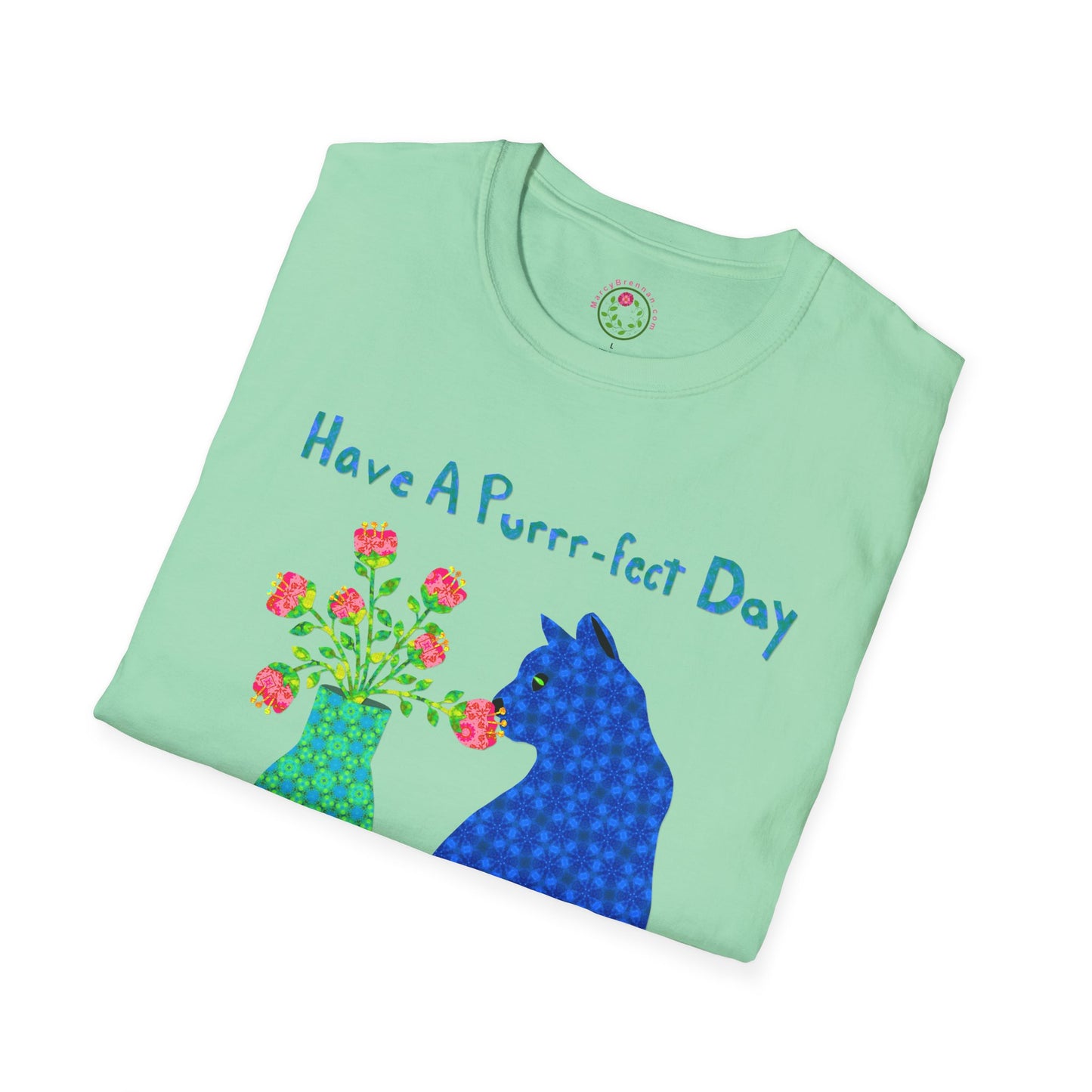 Cat Collage Softstyle T-Shirt