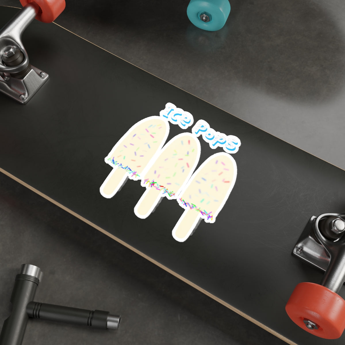 Ice Pops Die Cut Sticker