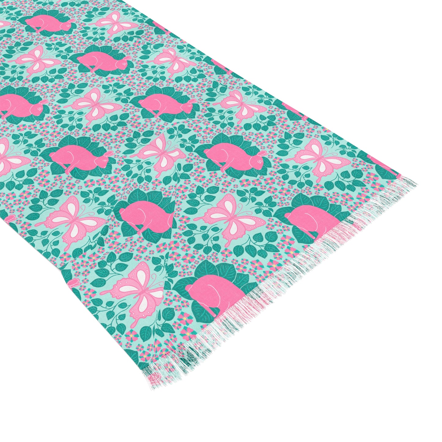 Bunnies & Butterflies Lightweight Scarf