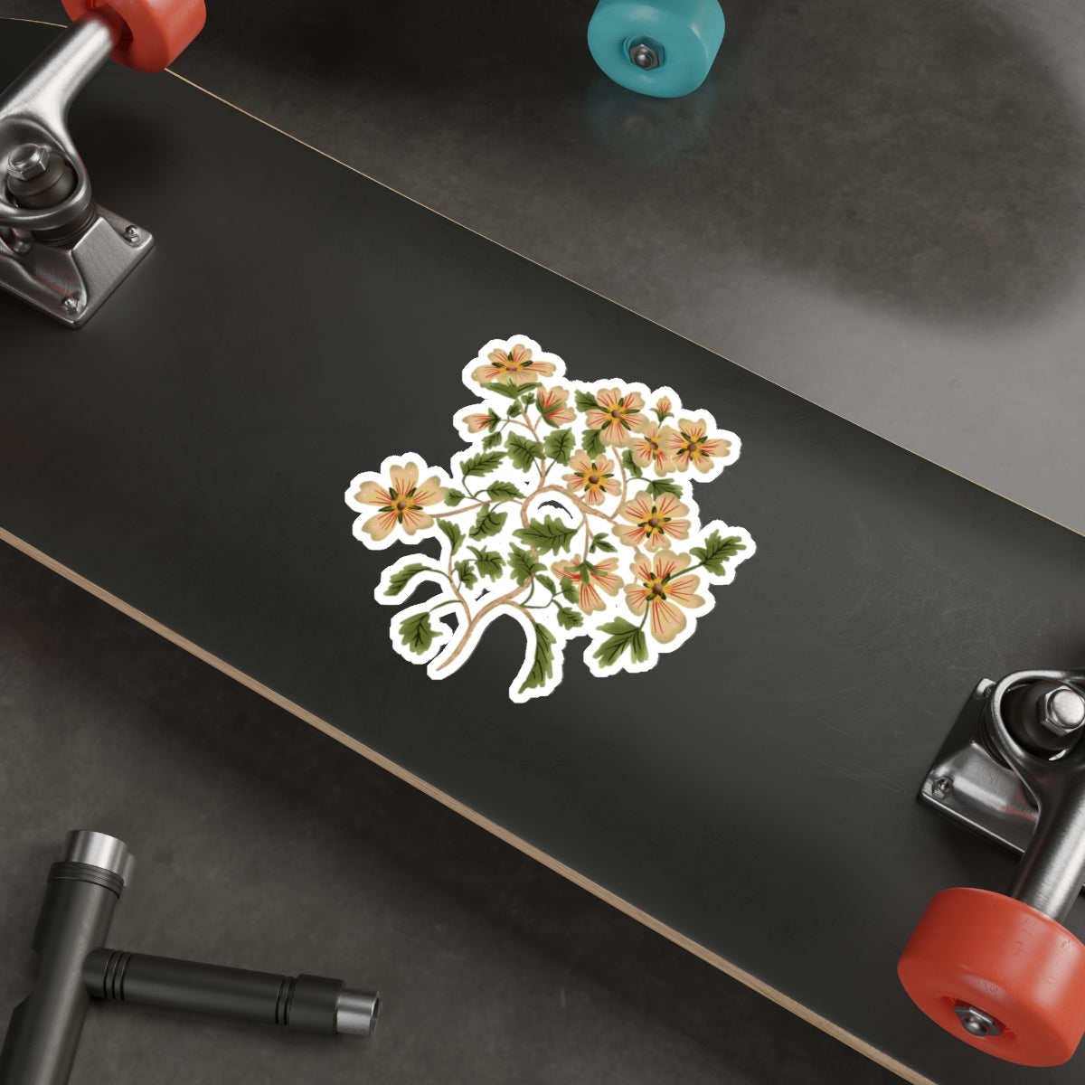 Potentilla Die Cut Sticker