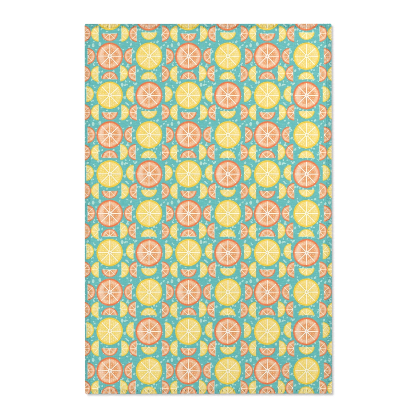 Citrus Slices Area Rug