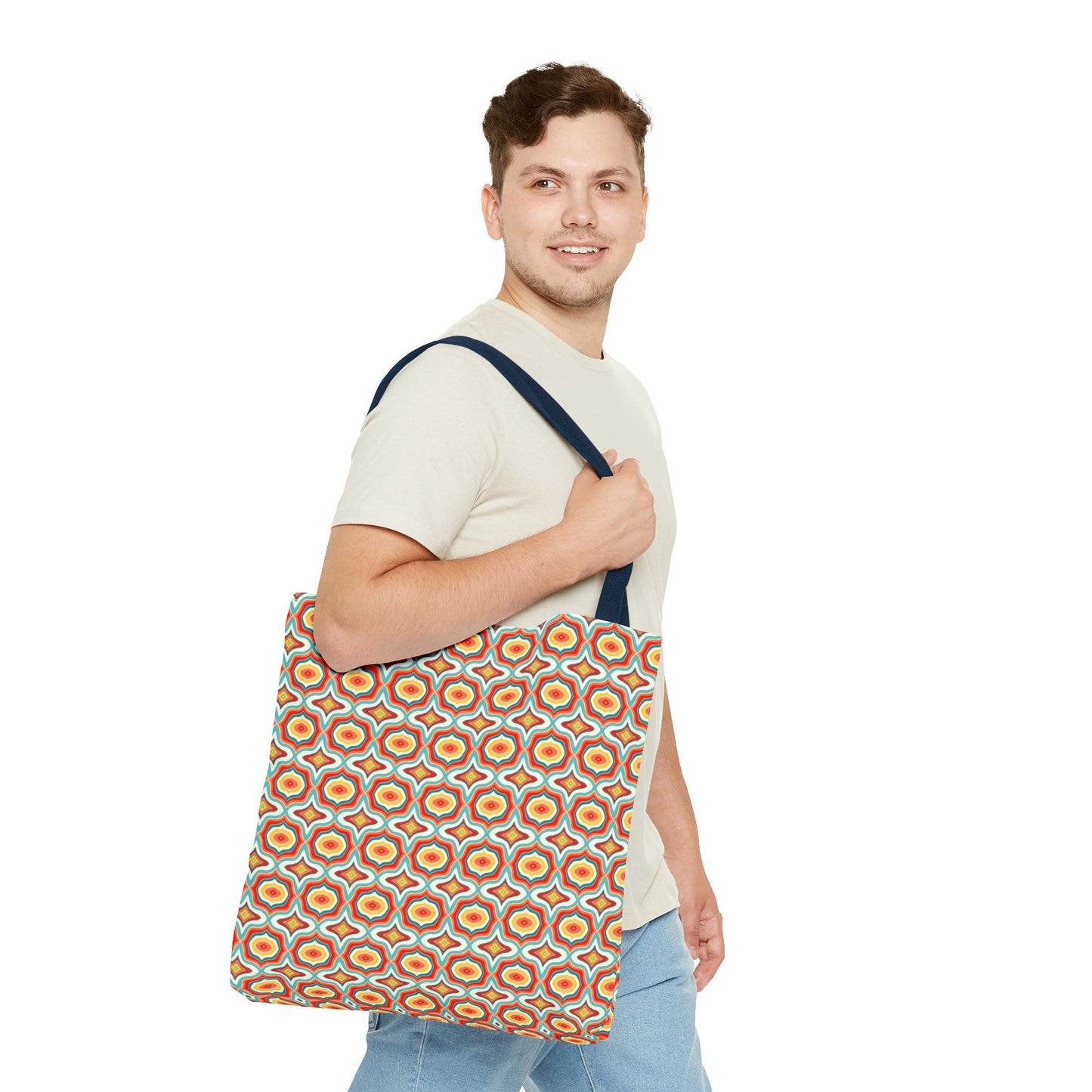Groovy Waves Tote Bag