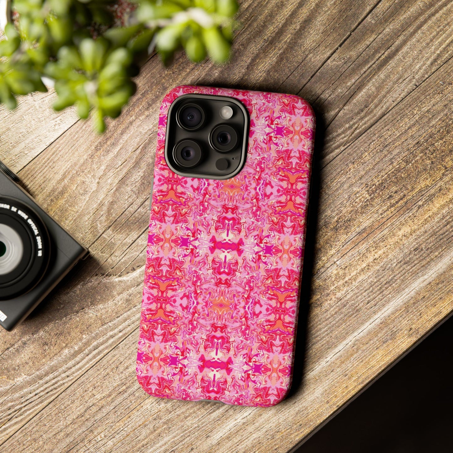 Boho Bougainvillea Garden Tough Phone Case
