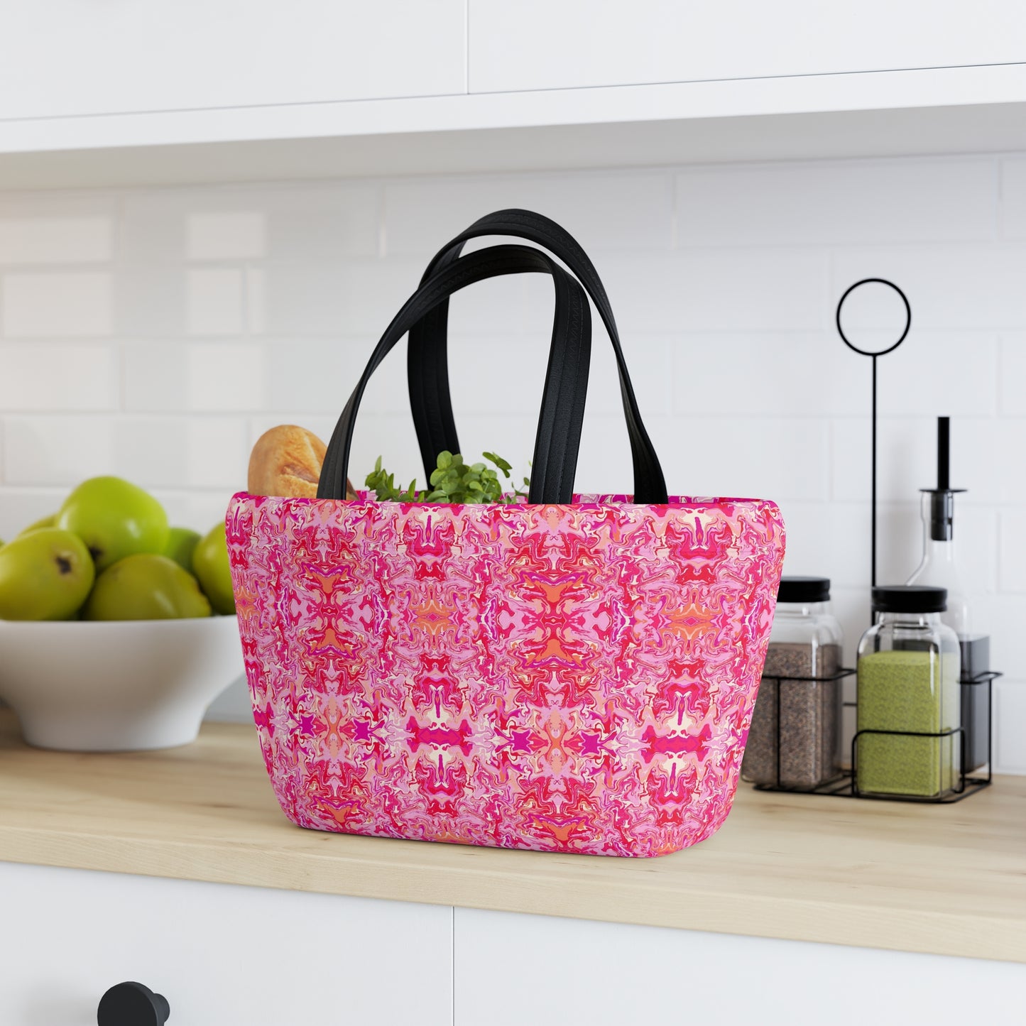 Boho Bougainvillea Garden Lunch Bag