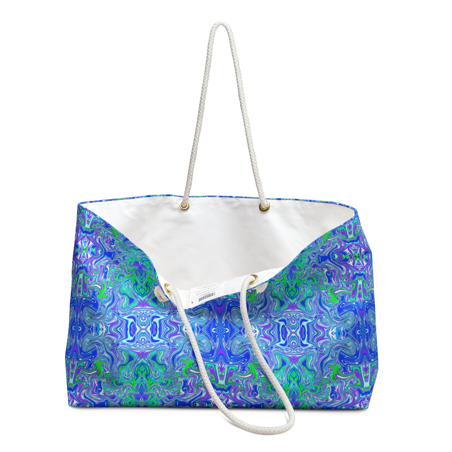 Boho Lavender Garden Weekender Bag