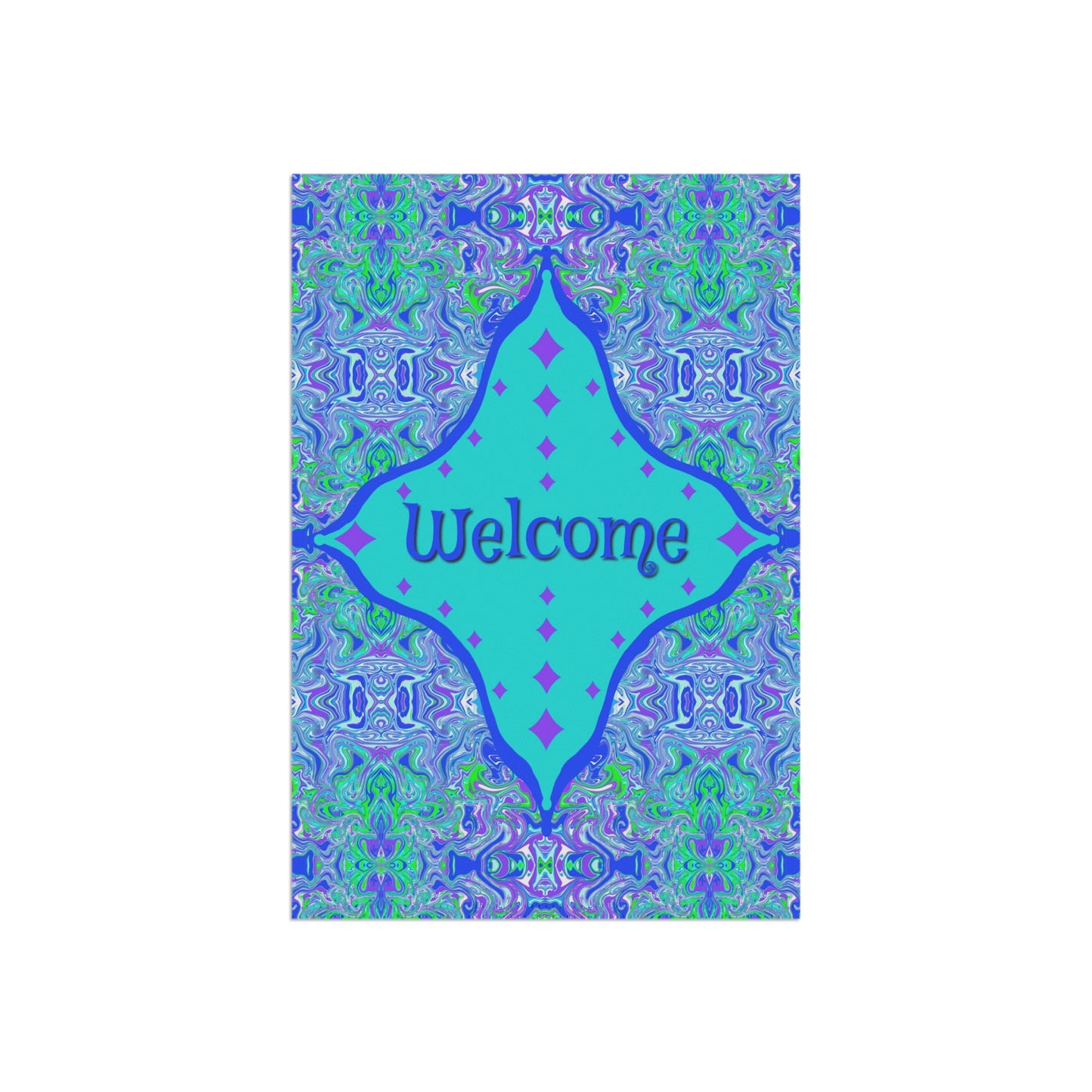 Boho Lavender Garden - Garden Banner