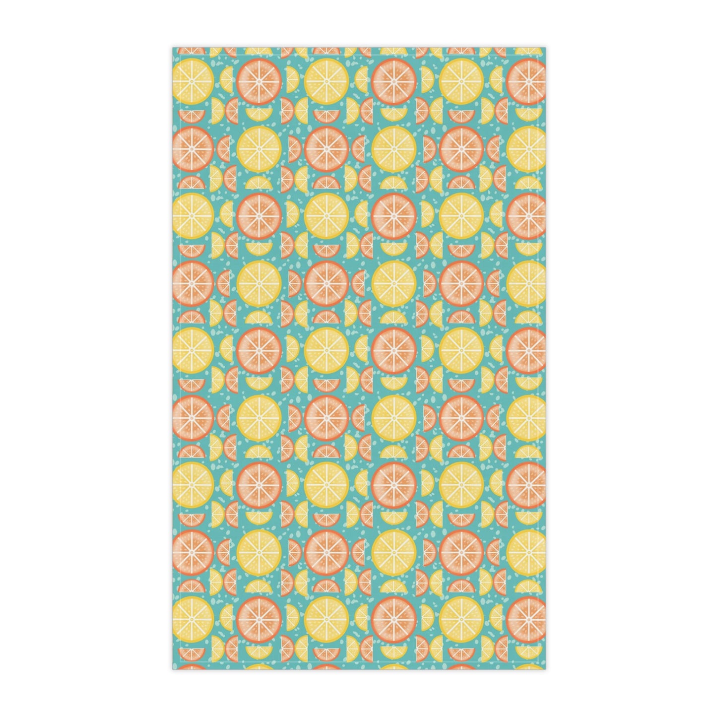 Citrus Slices Tea Towel