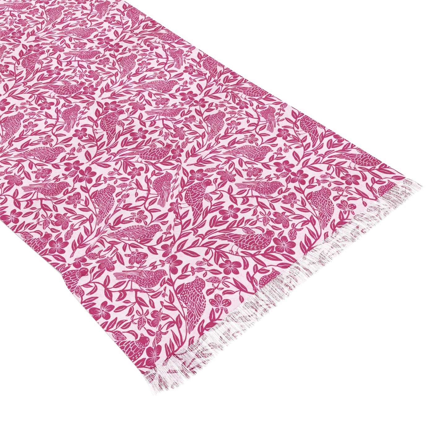 Bird Song & Blossoms Lightweight Scarf