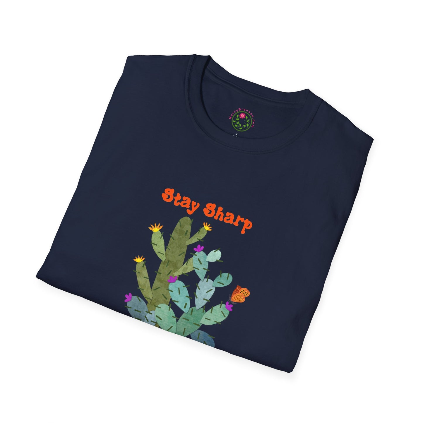 Potted Cactus Collage Softstyle T-Shirt