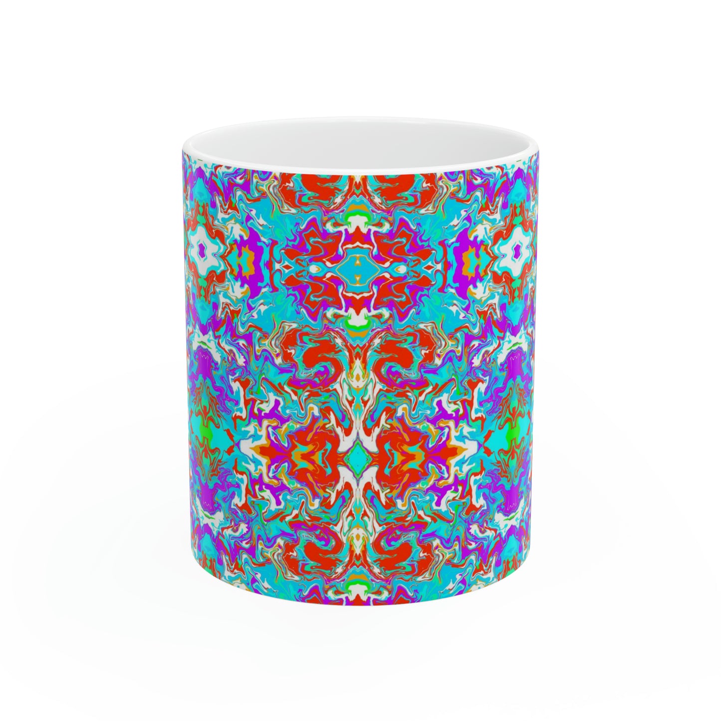 Boho Summer Garden Mug Ceramic Mug 11oz