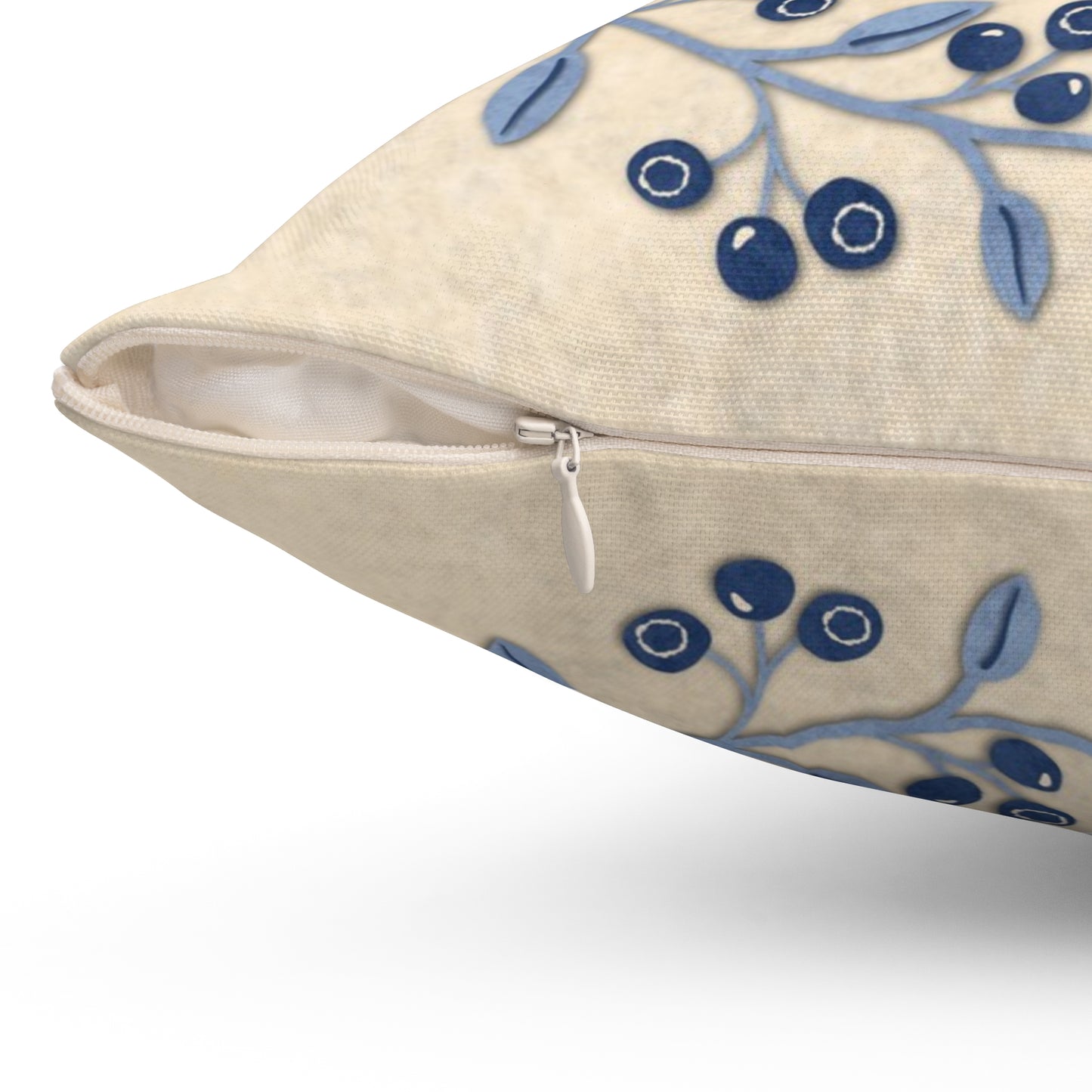 FIKA Coffee Art Spun Polyester Square Pillow