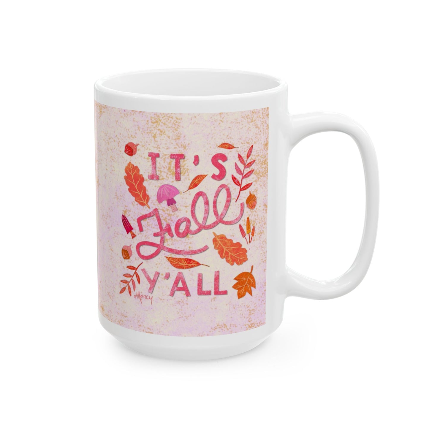 It’s Fall Y’all Collage Ceramic Mug 11oz & 15oz