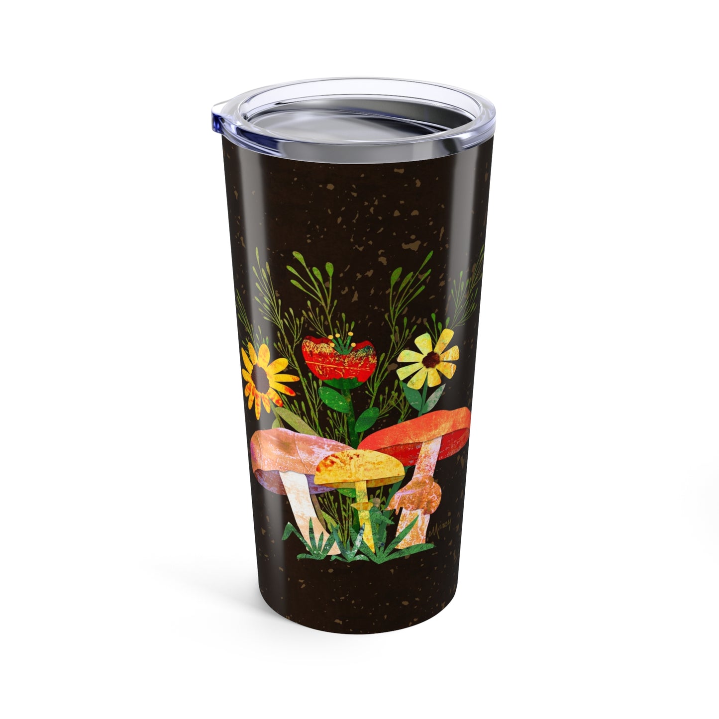 Shrooms n Fleurs Collage Tumbler 20oz