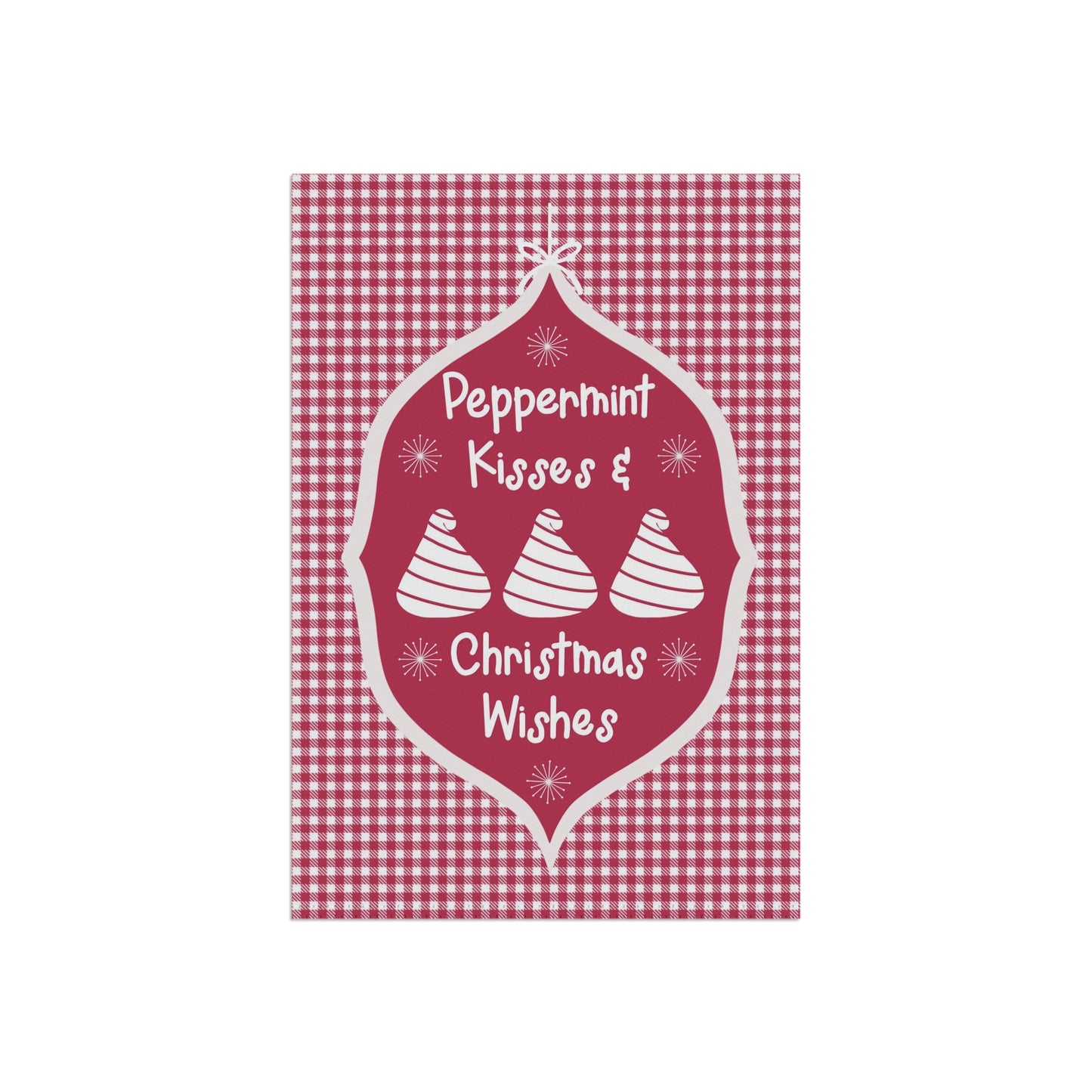 Peppermint Kisses Garden & House Banner