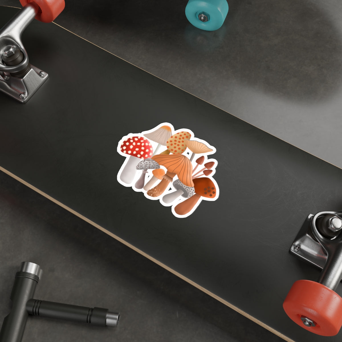 Mushroom Menagerie Die-Cut Sticker