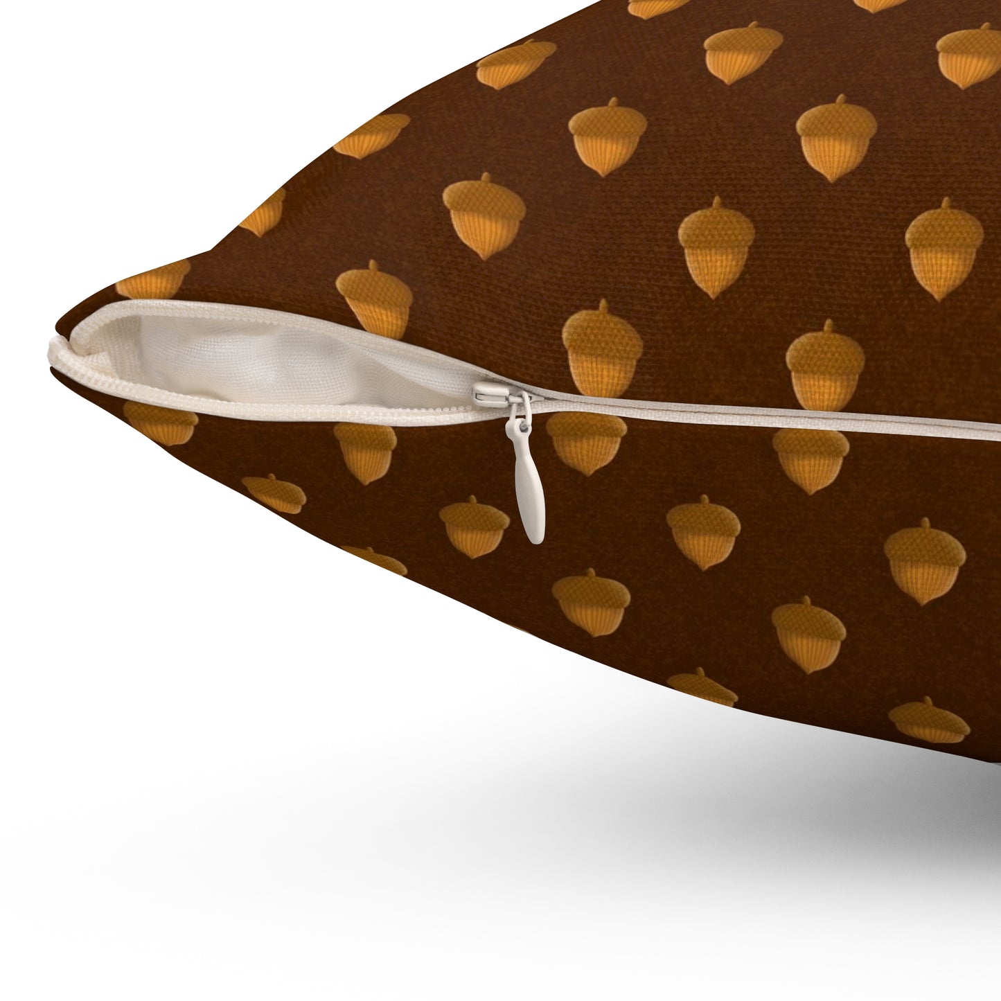 Acorns Spun Polyester Square Pillow