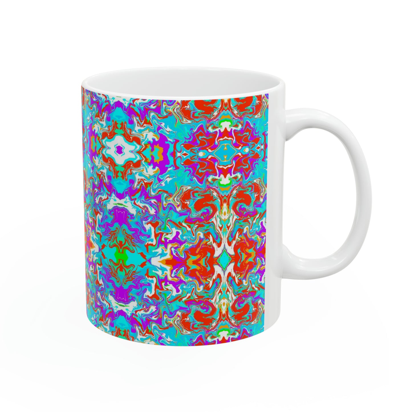 Boho Summer Garden Mug Ceramic Mug 11oz