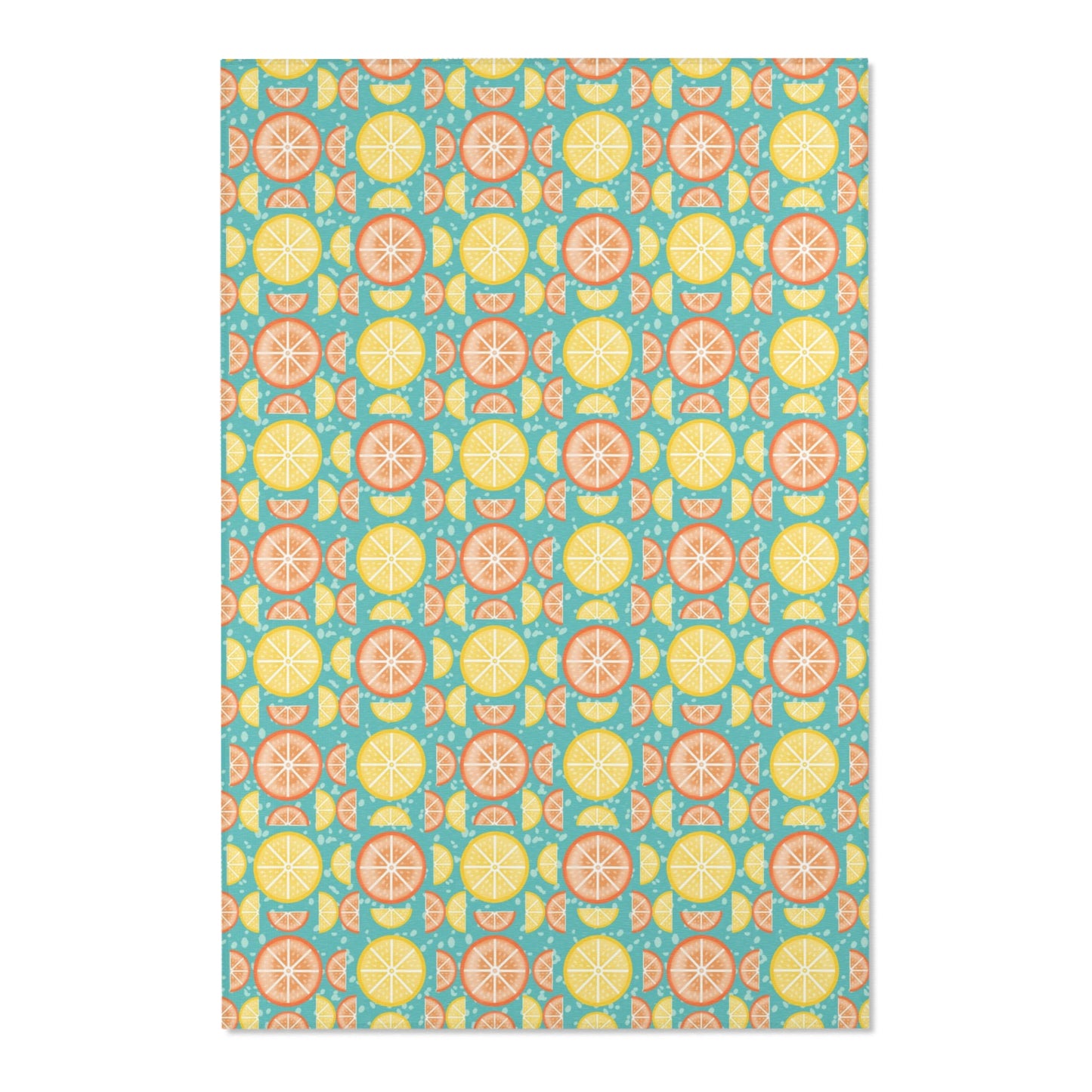 Citrus Slices Area Rug