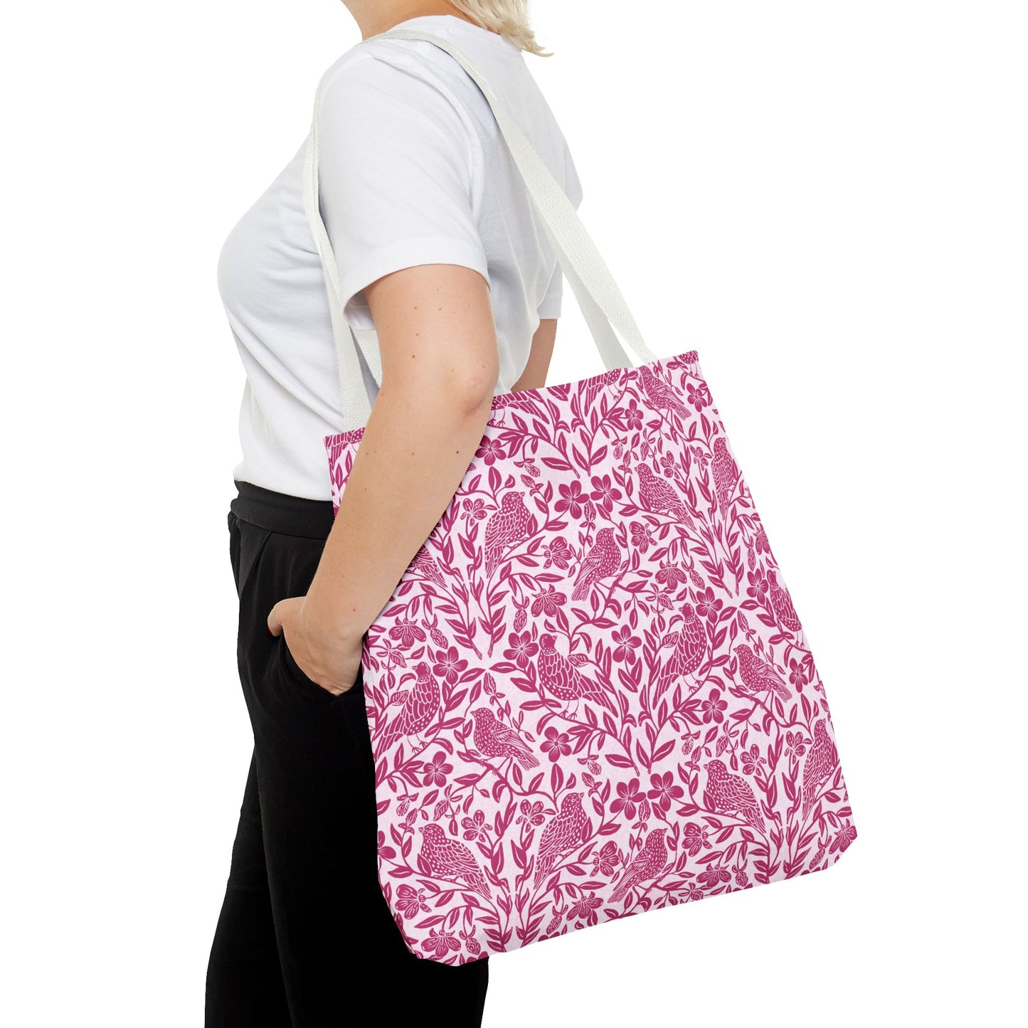 Bird Song & Blossoms Tote Bag