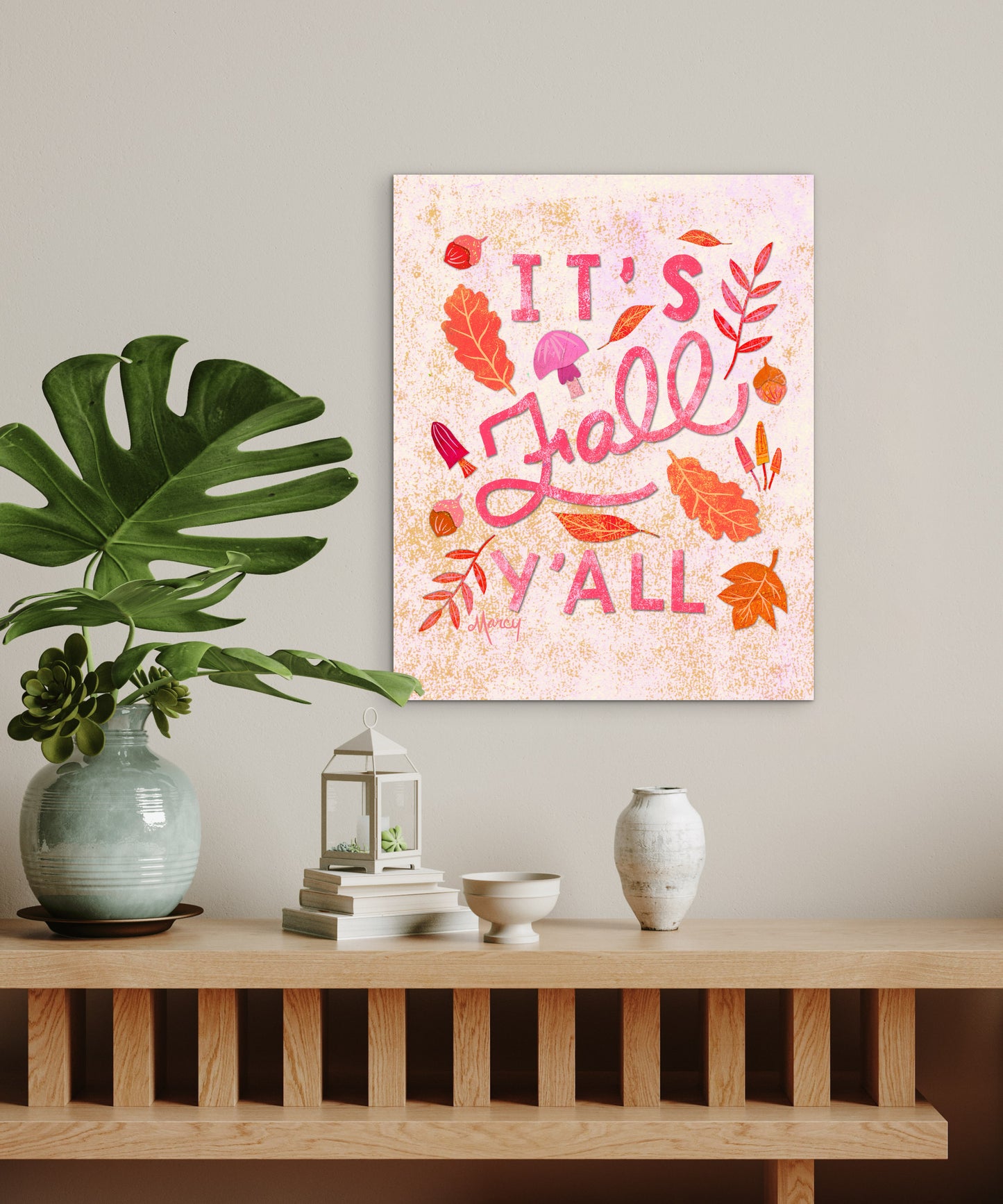It’s Fall Y’all — Premium Matte Paper Poster
