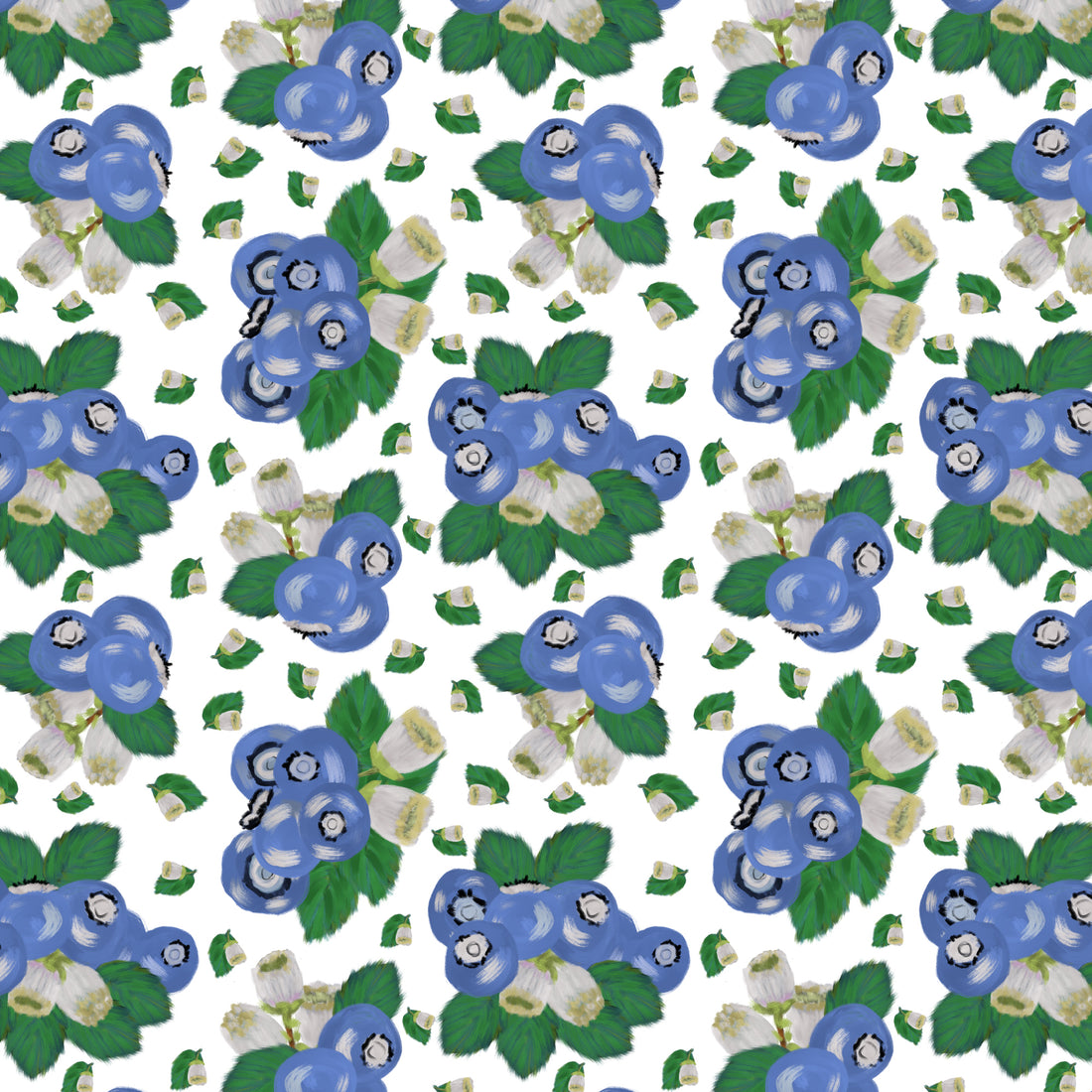 Blueberry Patch - New Art and Pattern Design