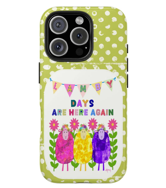 Lamby Days Are Here Again Toigh Phone Case