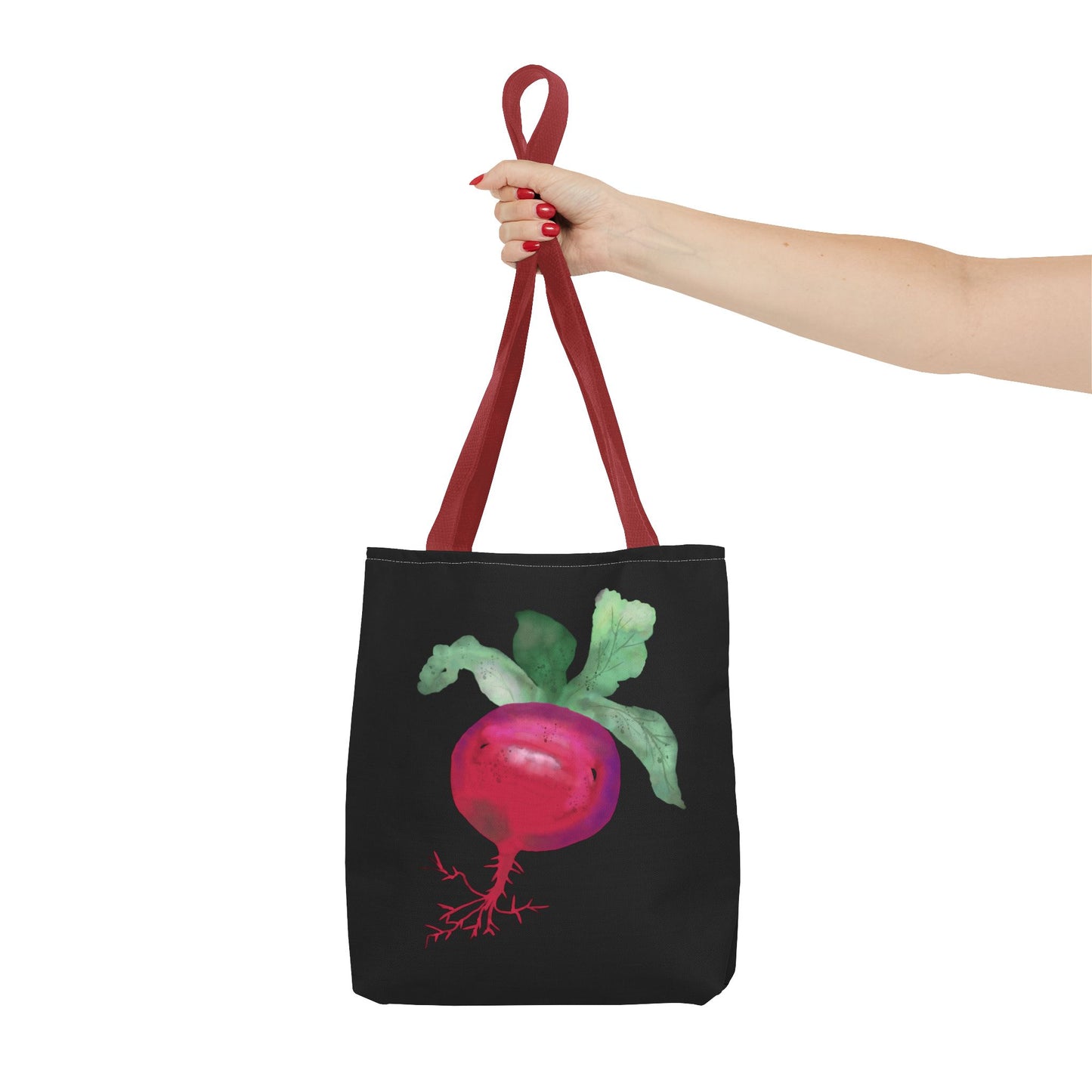 Radish Watercolor Painting Tote Bag