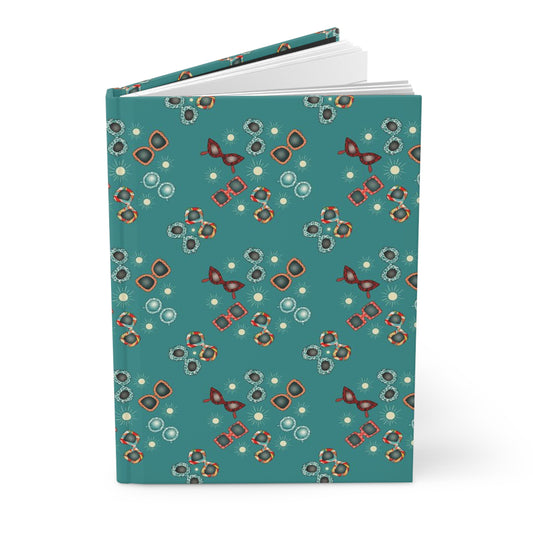 Vintage Sunglasses Hardcover Journal Matte