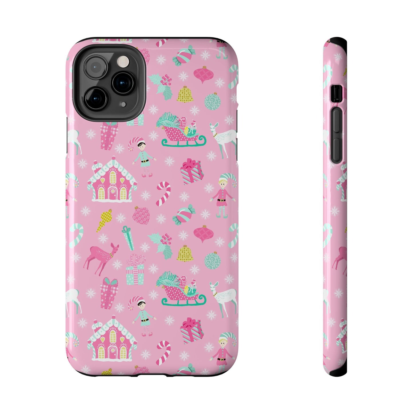 Pastel Christmas Tough Phone Cases