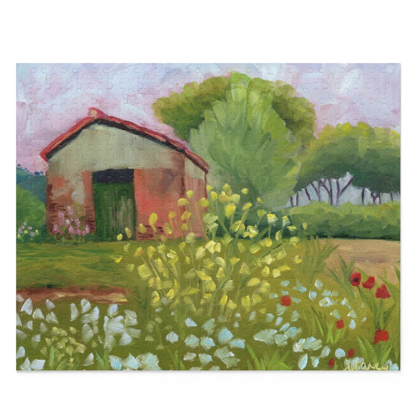 Tuscan Countryside Puzzle (120, 252, 500-Piece)